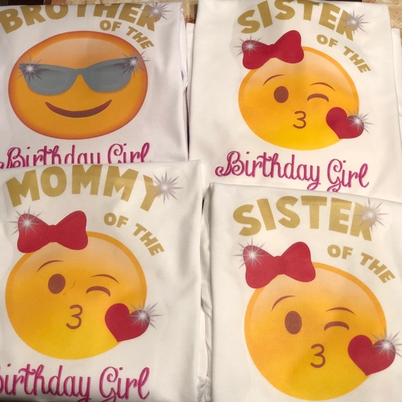 Emoji Tutu OutFit plus family